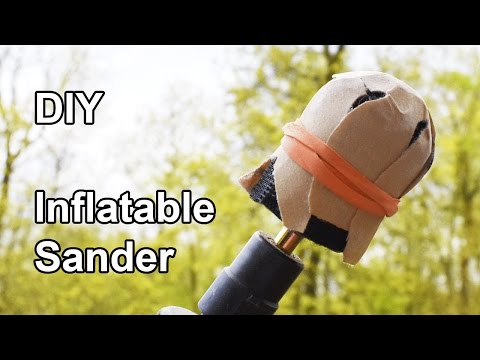 $1 Inflatable Sander Replacement - DIY