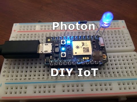 $19 Particle Photon unboxing and demonstration of wifi enabled IoT