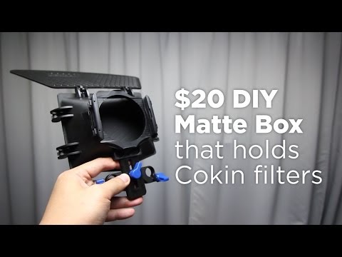 $20 DIY Matte box that hold Cokin P filters by Chung Dha