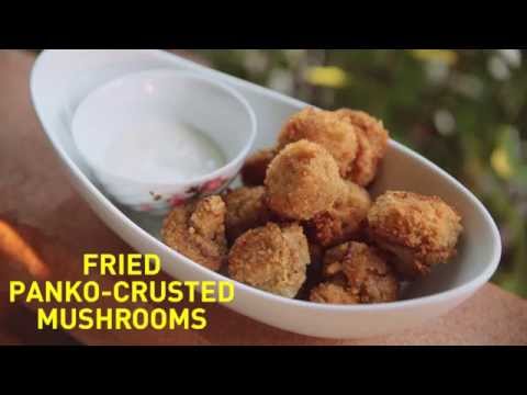 (How To Make) Fried Panko-Crusted Mushrooms - Easy Cooking!