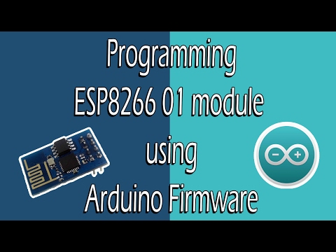 [#1]How to Program ESP8266 01 using Arduino Firmware | Extension 1 of smallest IoT Project