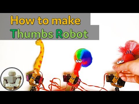 [Arduino Robot] How to make a Motion Capture Robot | Thumbs Robot | Servo Motor | Source Code