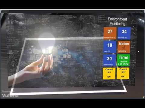 [DEMO] Augmented Reality Internet of Things AR IoT