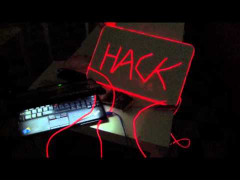 [HACK] electro-luminescent wire beats