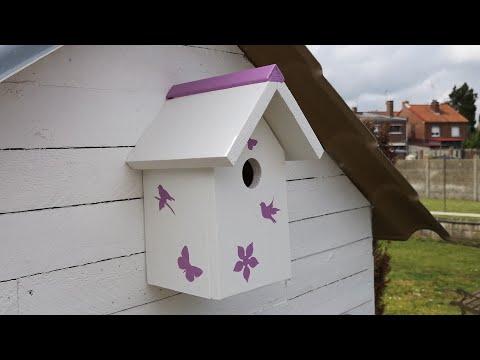 [Mini Tuto] Fabriquer un nichoir &agrave; oiseaux simple, &agrave; d&eacute;corer