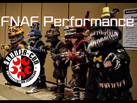 [OFFICIAL] SakuraCon 2017 FNAF4 Nightmare Performance