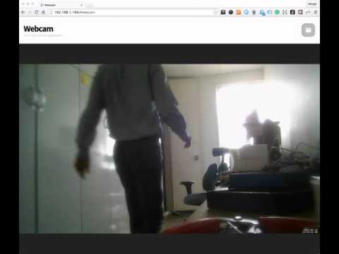 [Prota] Live demo by using a webcam with Raspberry Pi