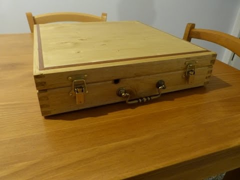 [ScrapWood] Wooden Suitcase toolbox - Valise bo&amp;icirc;te &amp;agrave; outils en bois - Part 1/2