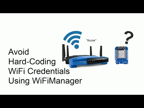 [TMT] - Avoid Hard-Coding WiFi Credentials On Your ESP8266 Using WiFiManager