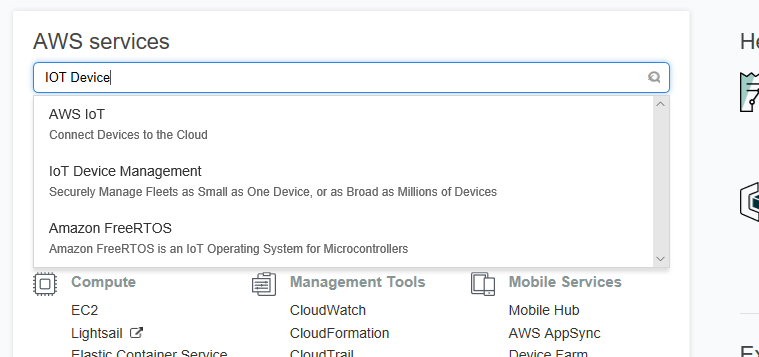 01 AWS Console - Search IOT Device.png