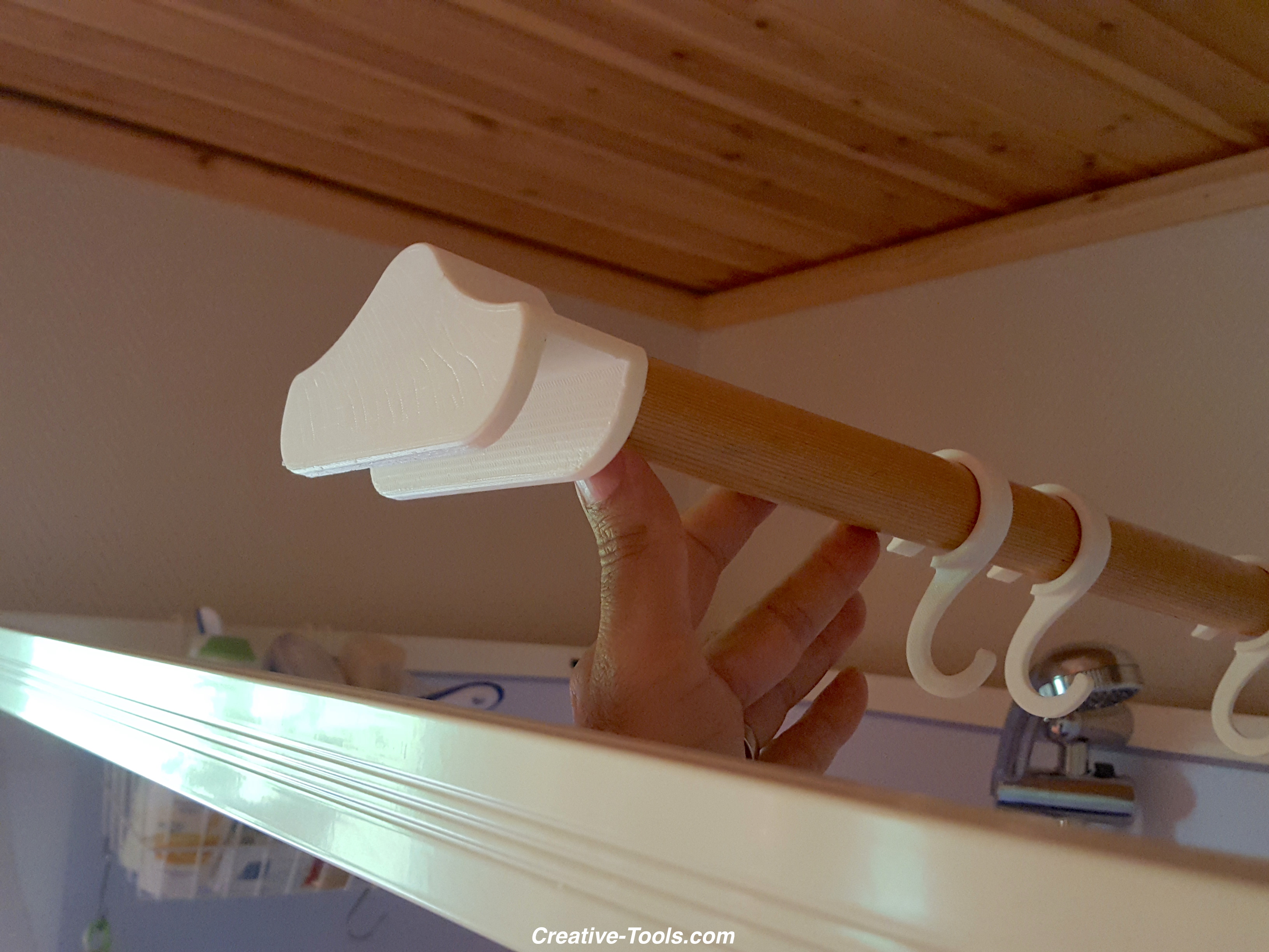 02 - Shower cabin hook accessories - Dowel runner and hooks v02 (By CreativeTools.se).jpg