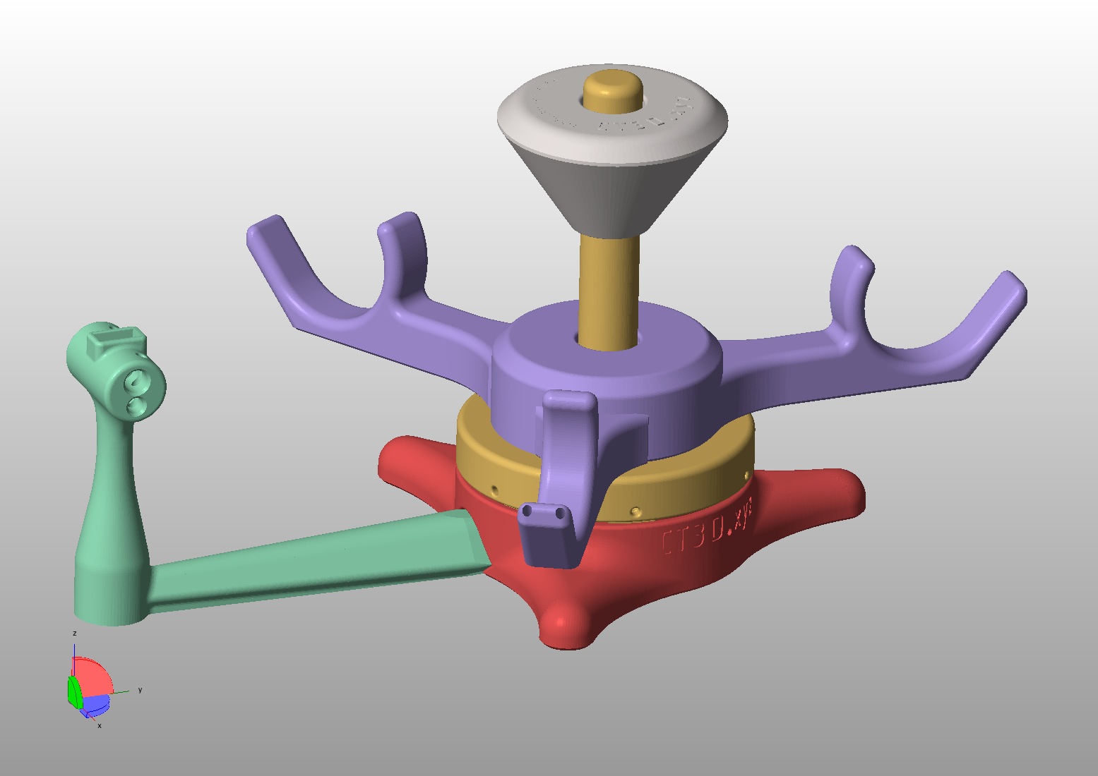 020 - Universal stand-alone filament spool holder (Fully 3D-printable).jpg