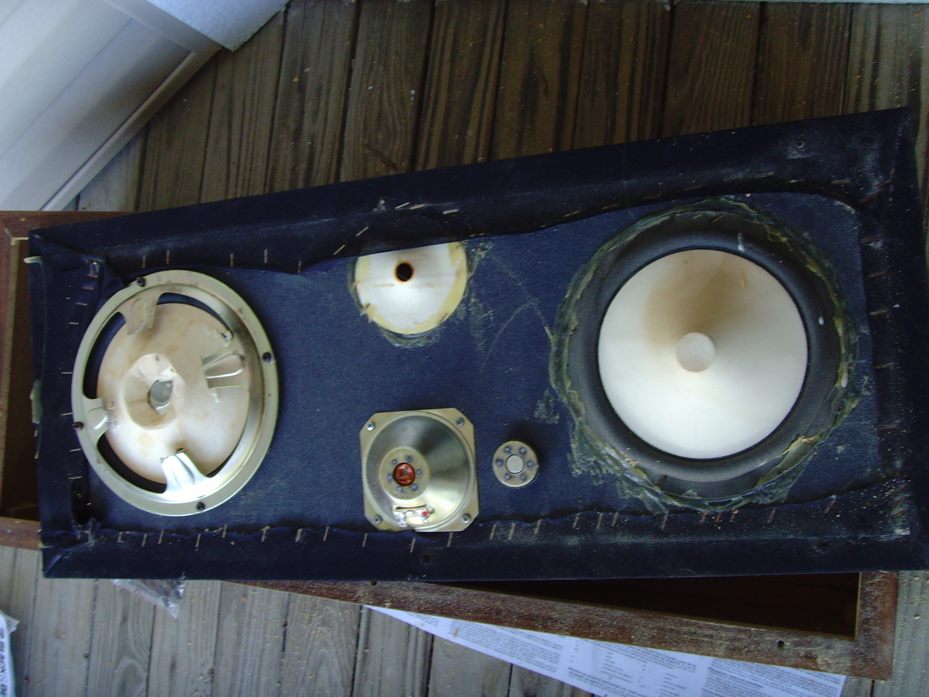 03 - Fixing the Speaker front.JPG