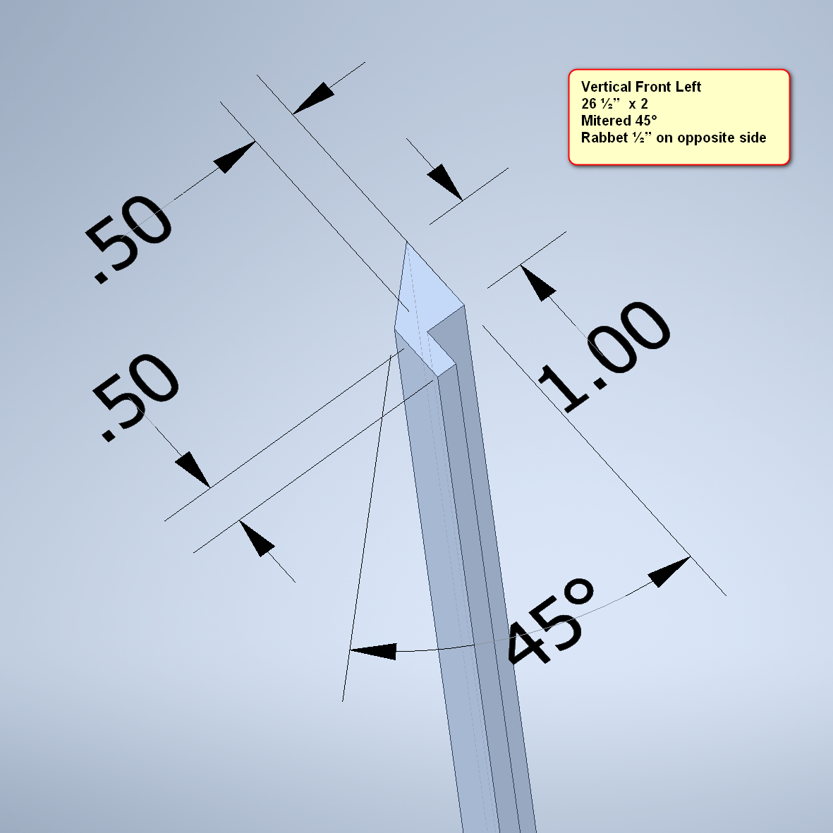 06 - Vertical Mitered 45 - Dimensions.png