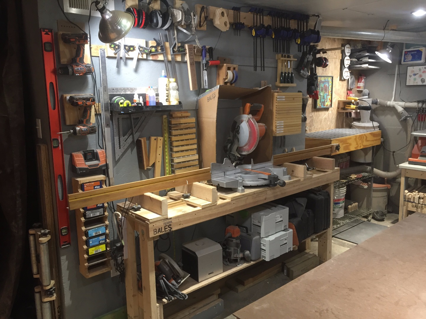 06 Miter Station &amp; Tool Wall.JPG