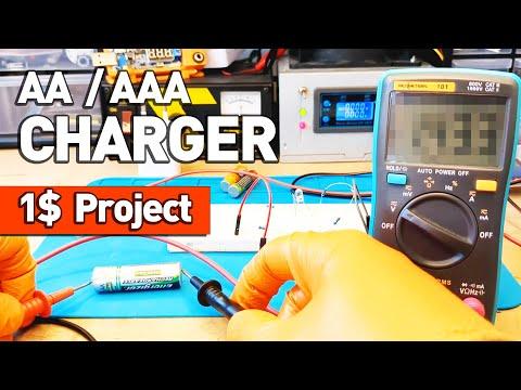 1$ AA Battery Charger [NiMH - NiCd]