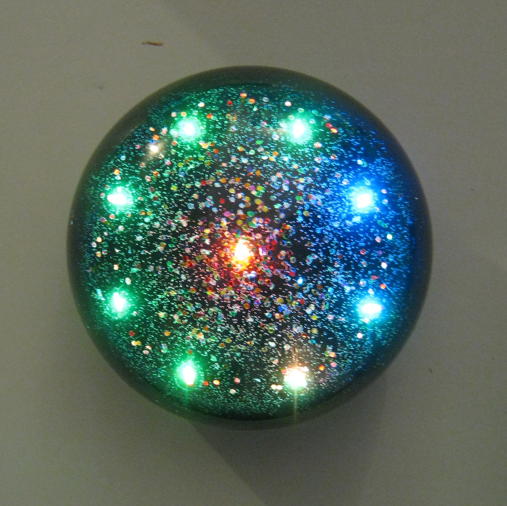 1 - Rainbow LED Paperweight.JPG