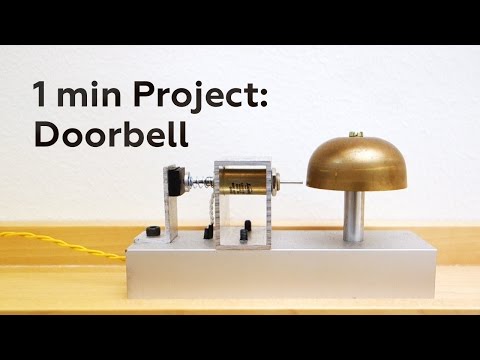 1 min Project: Through-Glass Doorbell