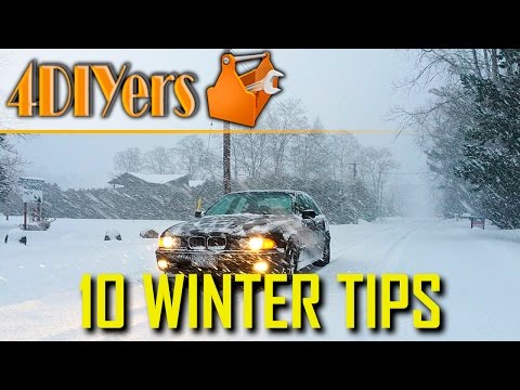 10 Things to Keep in your Vehicle for Winter Driving