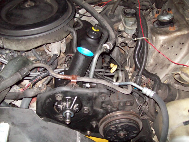 100_0747 Power Steering Pump installed.JPG