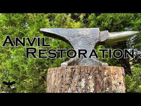 100lb Trenton Anvil - 'Light' Restoration and Clean Up