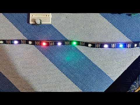 12Digit Clock with WS2812B NeoPixel LED and DS1307 RTC