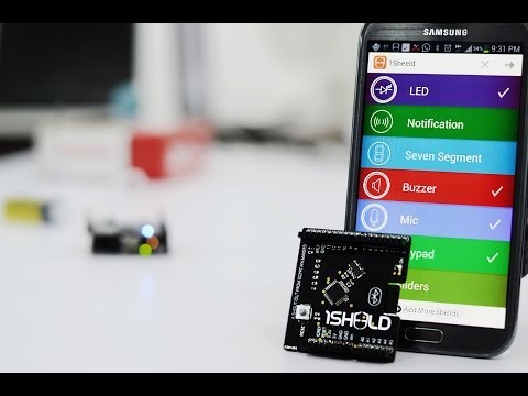 1Sheeld: Replace your Arduino shields with your smartphone!