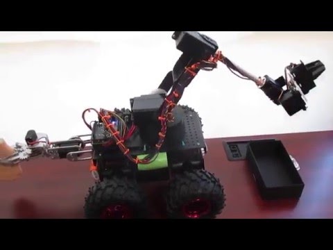 1Sheeld Controlled Robotic Arm (AL5D)