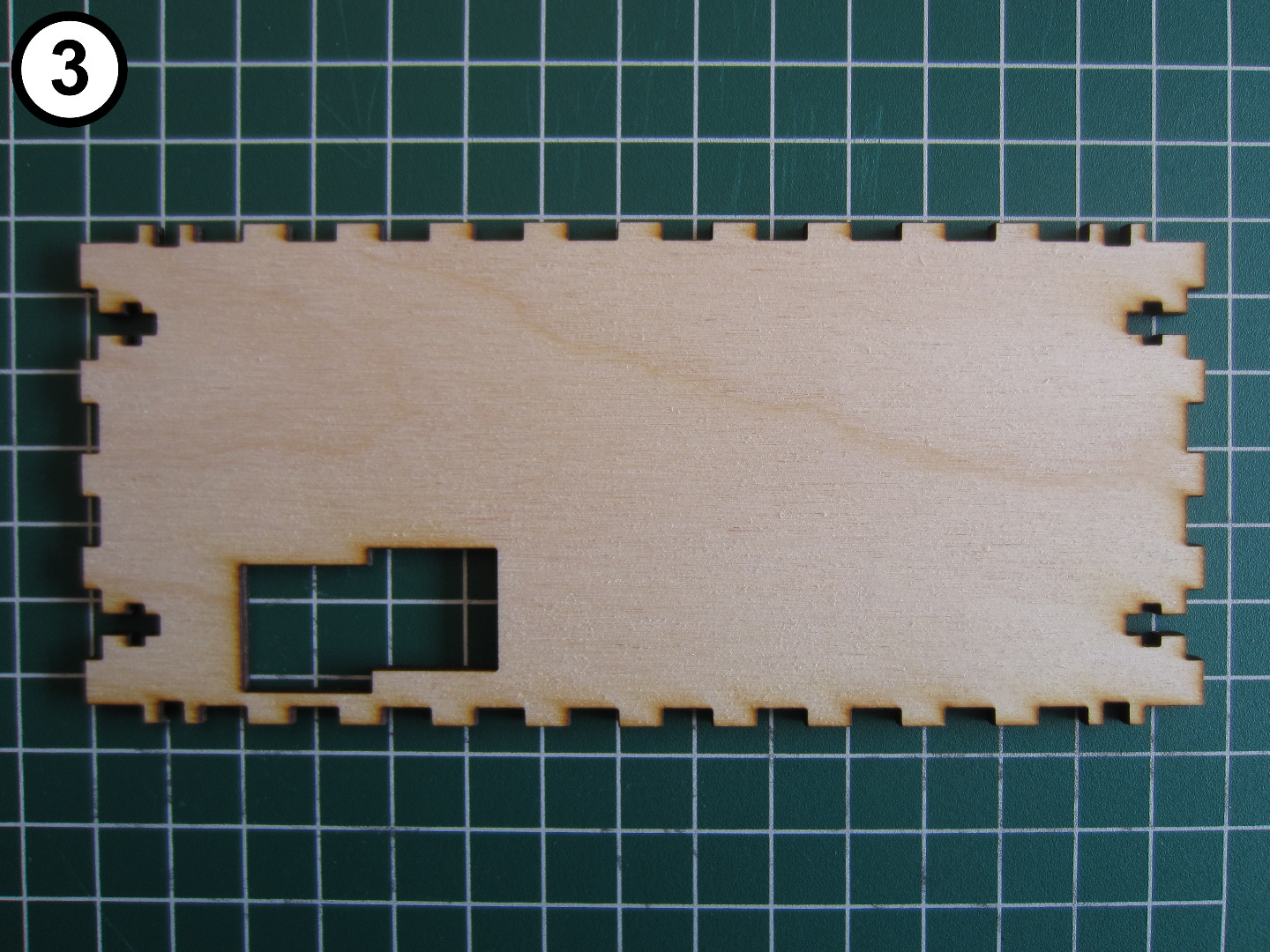 2 - 5 - LAN USB Cutouts Panel.JPG