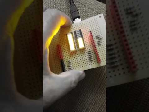 2 Digit LED Bargraph Counter