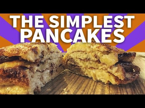 2 Ingredient Banana Pancakes | Simple, Gluten Free, Paleo Quick Recipe For Pancakes