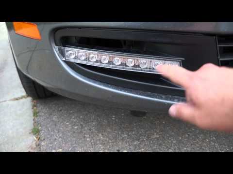 2013 Golf Wagon LED Fog/Daytime running lights mod