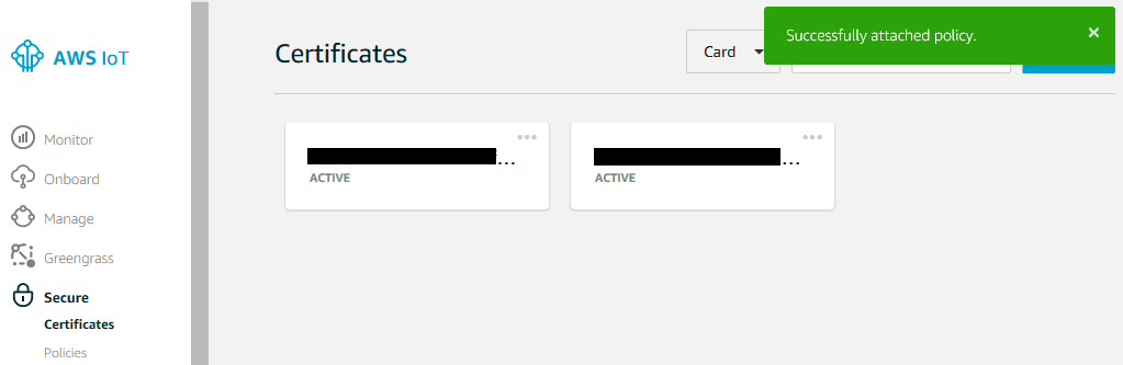 24 AWS Attach policies to certifcate(s) sucess.png