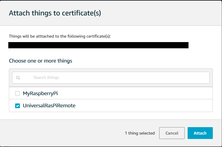 27 AWS Attach thing to certificate(s) filled out.png