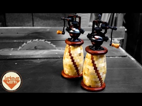 294 Piece Segmented Pepper Grinders (collaboration build)