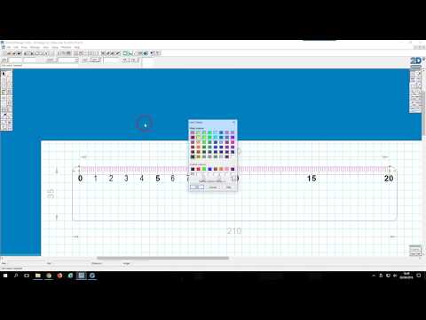 2D Design - Make a ruler