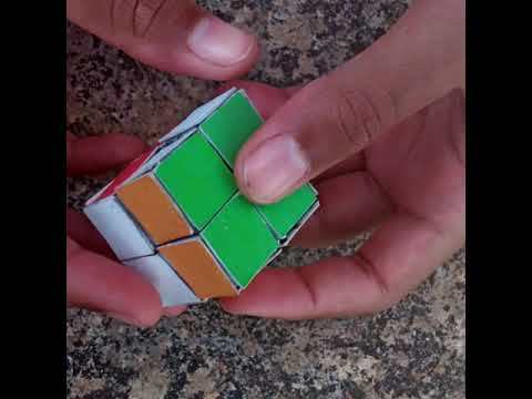 2x2 Rubik's cube demonstration