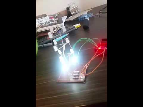 3*4 LED tower, a morphed version of LED cube