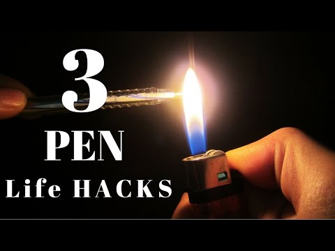 3 Life Hacks for Pen YOU SHOULD KNOW