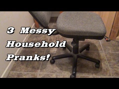 3 Messy Pranks You Can Do At Home!!