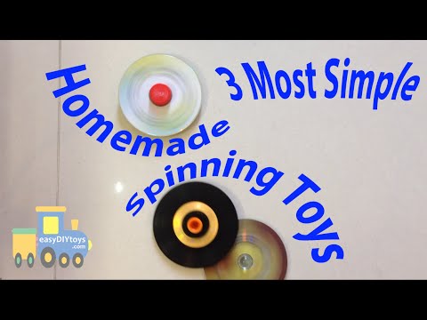 3 Most Simple Spinning Toys