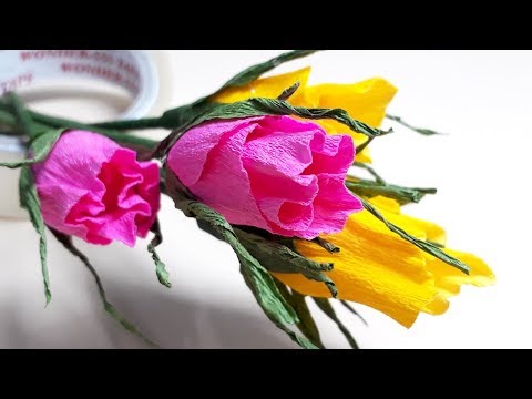 3 New Handmade Flower Tutorial Step by Step - DIY Paper flowers