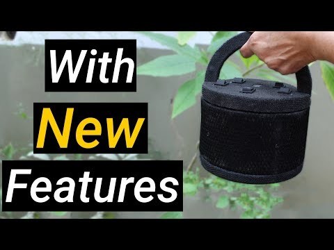 360&amp;deg; portable speaker ! The Different Audio Experience | DIY