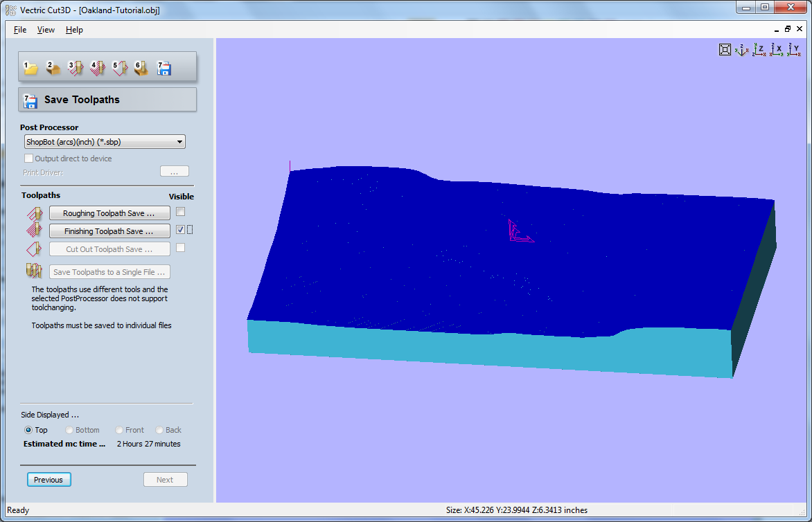 37_3D Carve Save Finishing Toolpath Visable.png