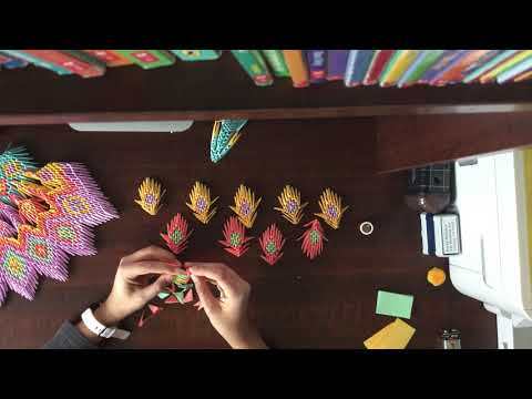 3D Origami: Part 5 (Making Feathers)