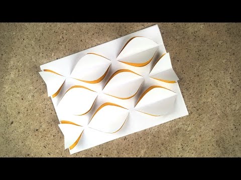 3D Paper Cutting | How To Make A Greeting Card | 3D Wall Art