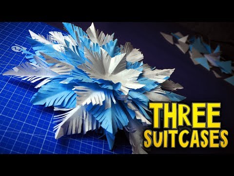 3D Paper Snowflake | How To Make | Step by Step