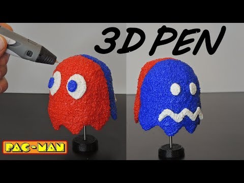 3D Pen | Making a Pac-Man Ghost