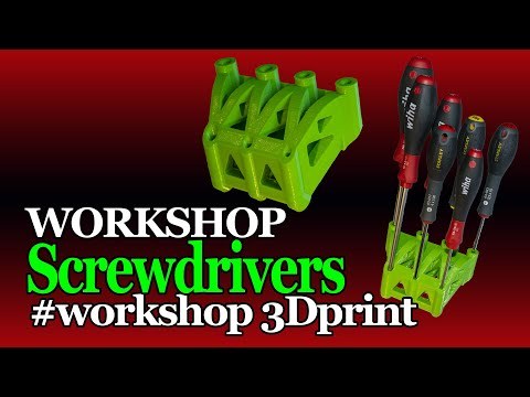 3D Print #6 Stand for screwdrivers WIHA STANLEY