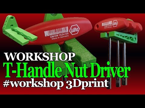 3D Print #4 Wiha T-handle Nut Driver